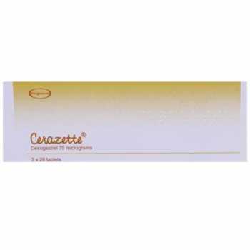 Cerazette Desogestrel 75 mcg Tablets