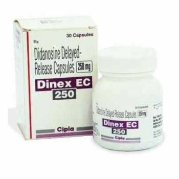 Dinex EC Didanosine 250 mg Capsules