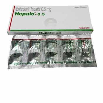 Hepalo 0.5mg Энтекавир Таблетки