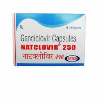 Natclovir Ganciclovir 250 mg Capsules