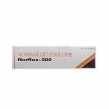 Norflox Norfloxacin 200mg Tablets