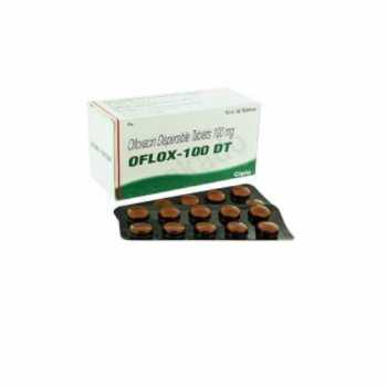 Oflox-DT Ofloxacin 100 mg Tablets